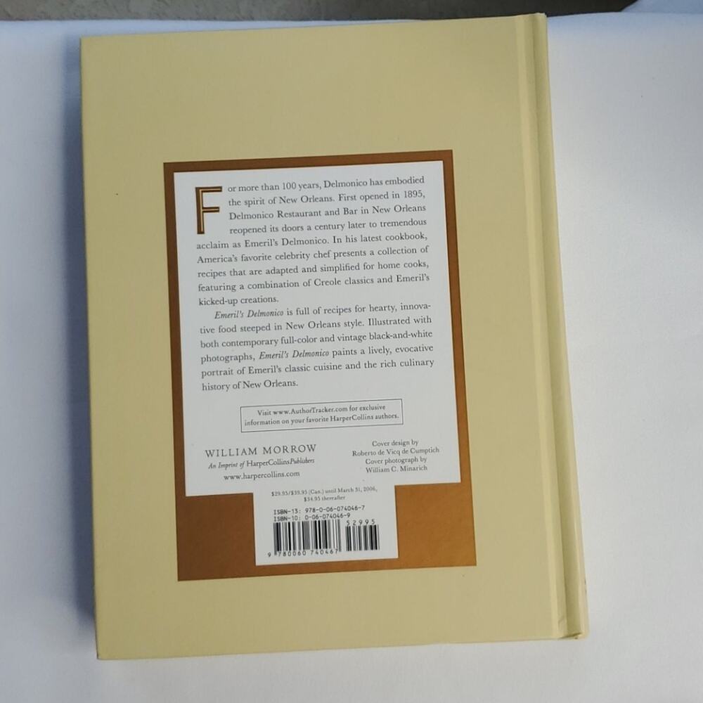 Emeril's Delmonico Cookbook Hard Cover 2005 - Picture 7 of 7